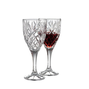 Renmore Goblet Glass Pair - Galway Irish Crystal