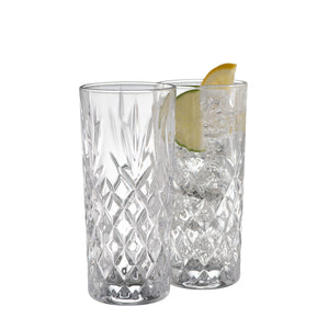 Renmore Hiball Glass Pair - Galway Irish Crystal