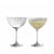 Erne Saucer Champagne Glass Pair - Galway Irish Crystal