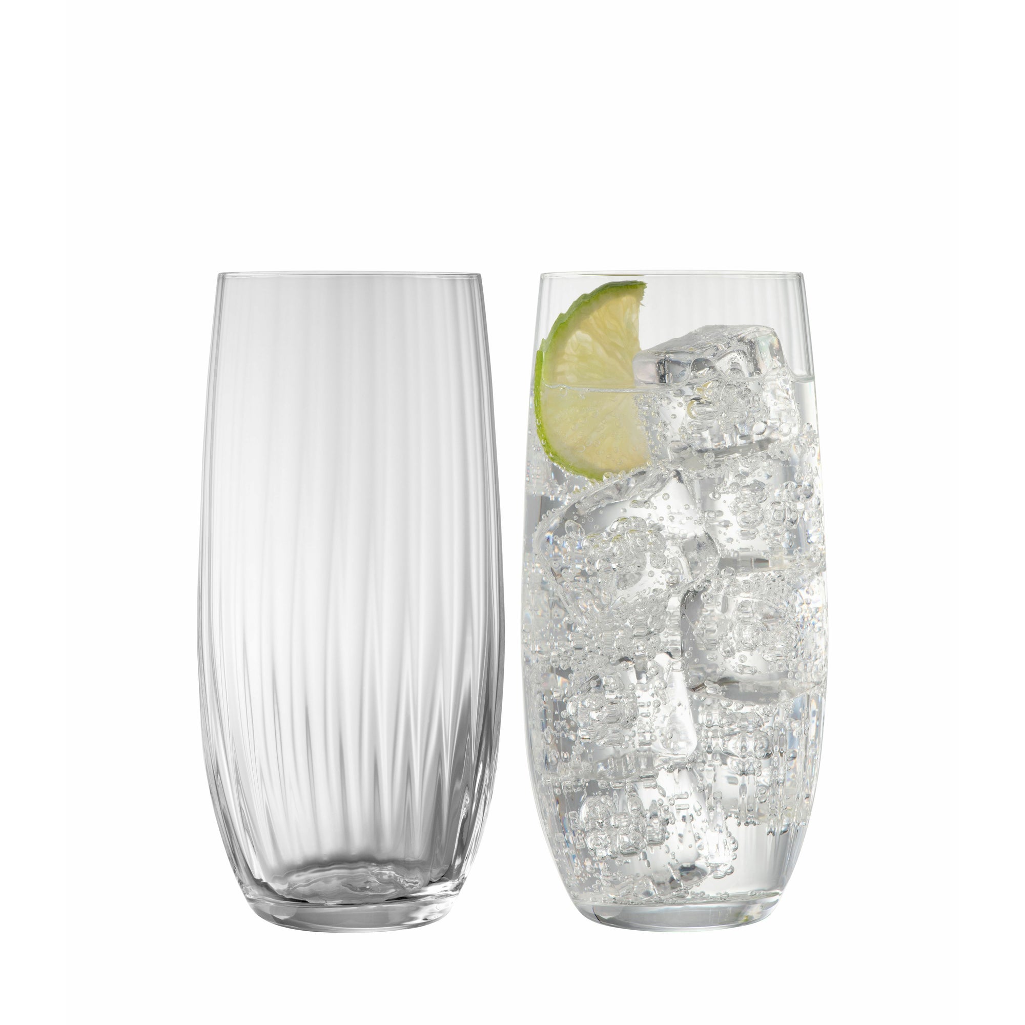 Erne Hiball Glass Pair - Galway Irish Crystal