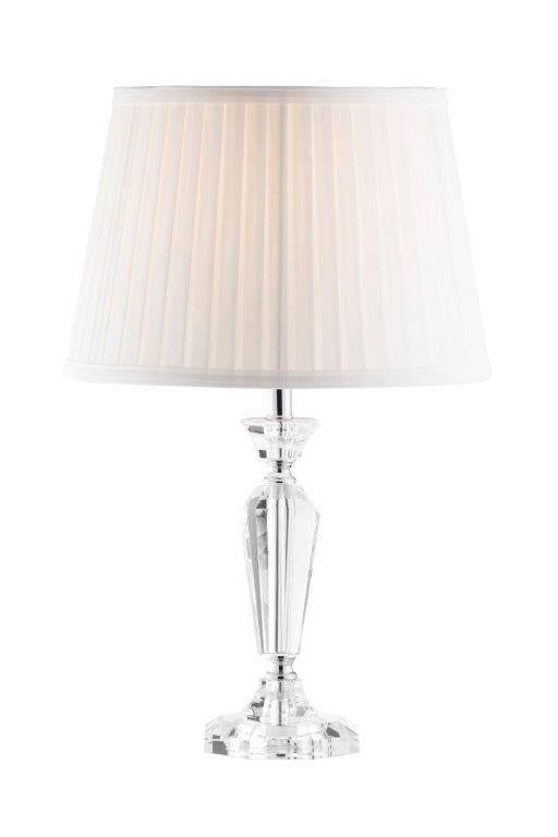 Valletta Lamp & Shade (US FITTING ONLY) - Galway Irish Crystal
