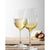 Erne Wine Glass Pair Amber - Galway Irish Crystal