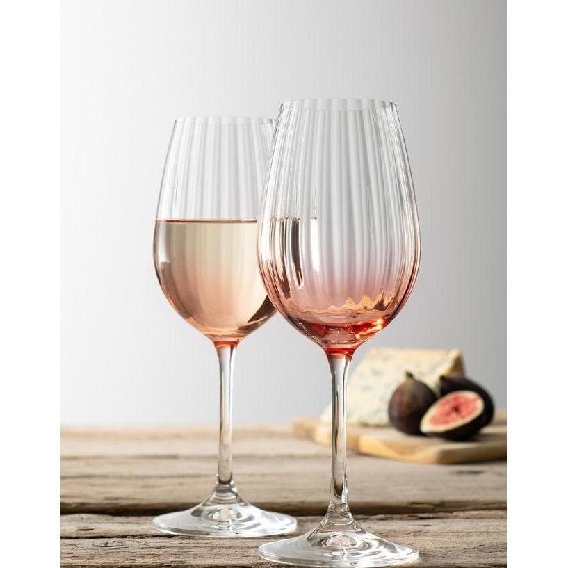 Erne Wine Glass Pair Blush - Galway Irish Crystal