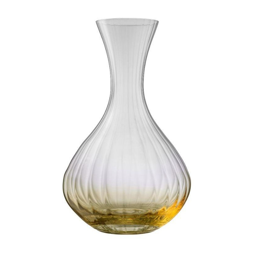 Engraved Erne Carafe Amber - Galway Irish Crystal