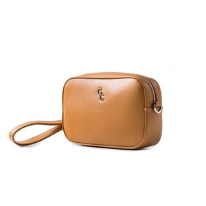 Cross Body Bag - Tan - Galway Irish Crystal